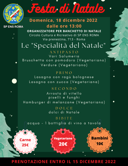 Le Specialità del Natale