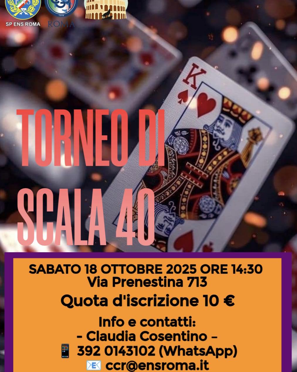 TORNEO SCALA 40