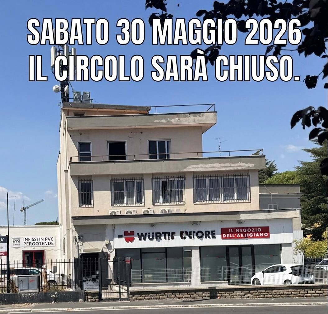 chiusura 30 5 26