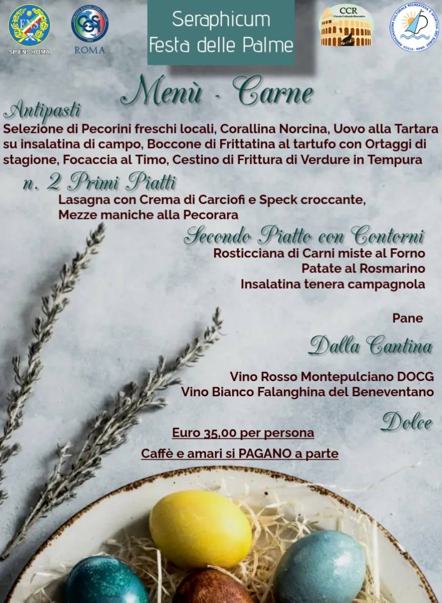 palme menu carne