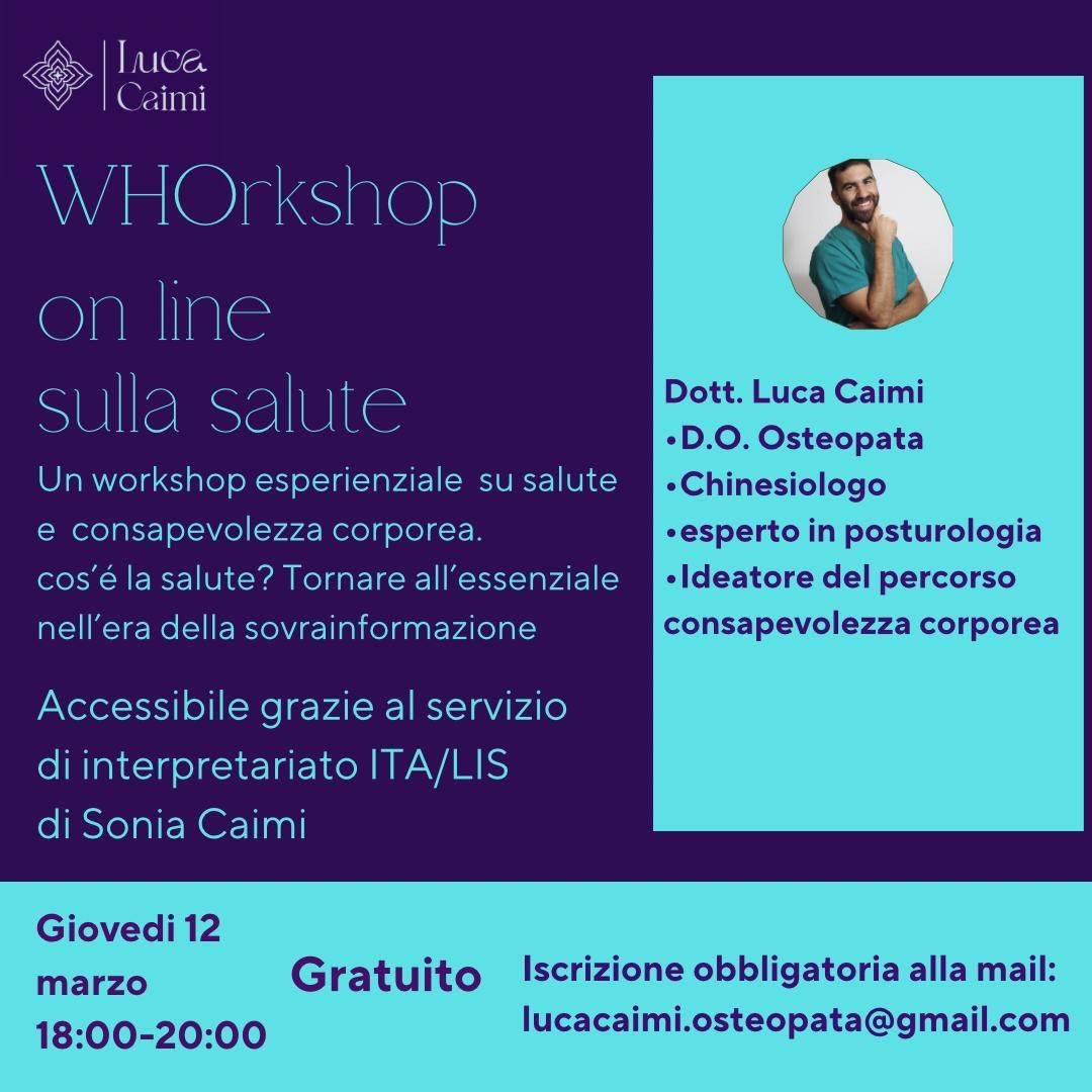 workshop caimi