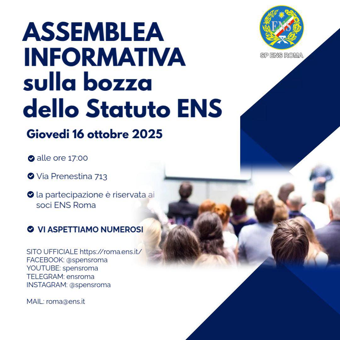 assemblea bozza statuto ens